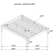 Hounslow Platform Bed Base - Furniture City (CA)l
