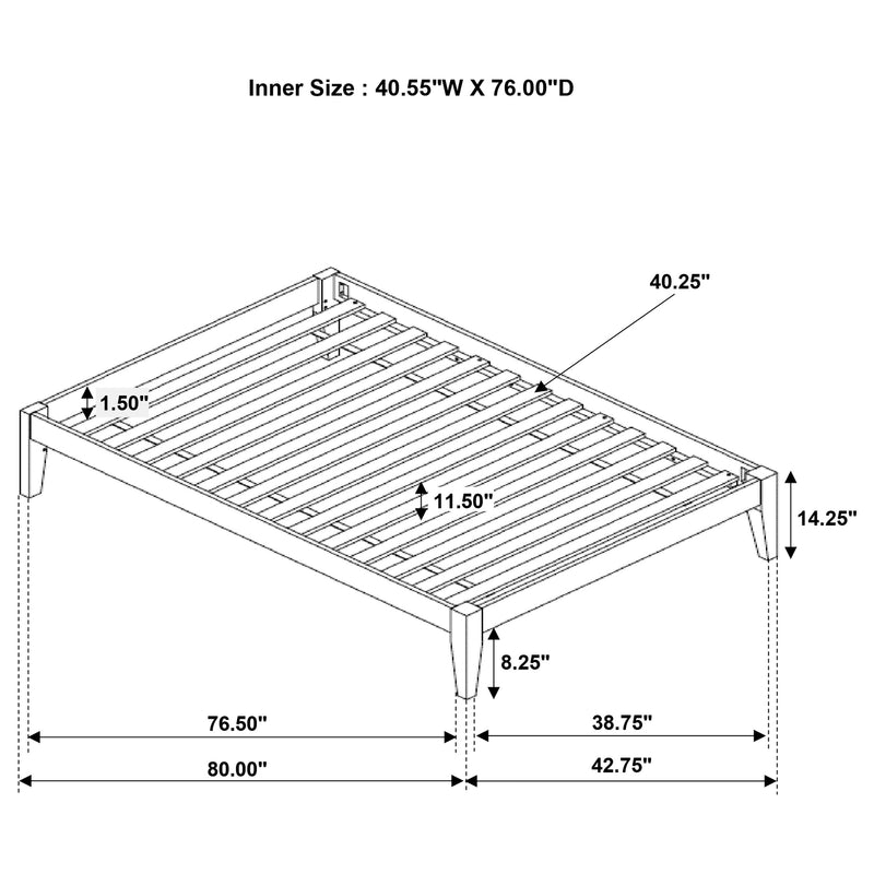 Hounslow Platform Bed Base - Furniture City (CA)l