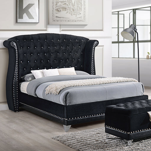 Barzini Wingback Platform Bed - Furniture City (CA)l
