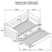 Patricia Daybed with Trundle - Furniture City (CA)l