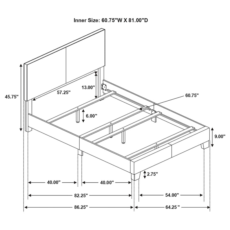 Dorian Panel Bed - Furniture City (CA)l