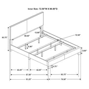 Dorian Panel Bed - Furniture City (CA)l