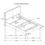 Dorian Panel Bed - Furniture City (CA)l