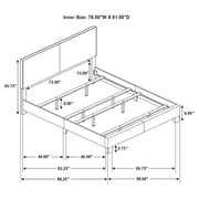 Dorian Panel Bed - Furniture City (CA)l