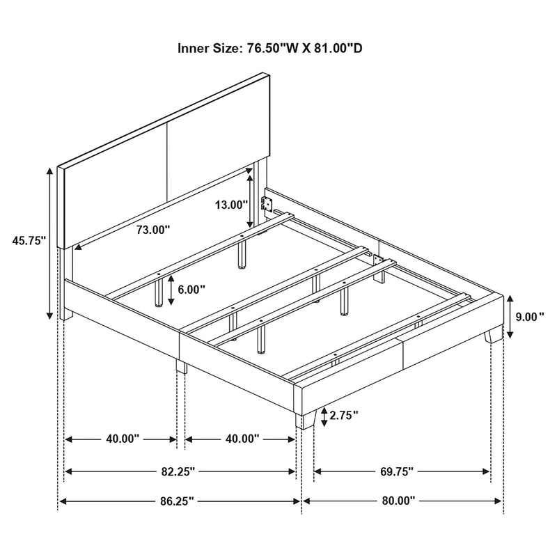 Dorian Panel Bed - Furniture City (CA)l