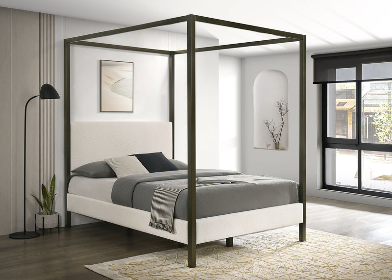 Monroe Canopy Panel Platform Bed - Furniture City (CA)l