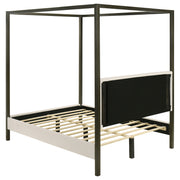 Monroe Canopy Panel Platform Bed - Furniture City (CA)l