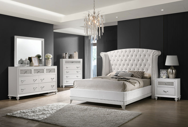 Barzini Wingback Platform Bed - Furniture City (CA)l