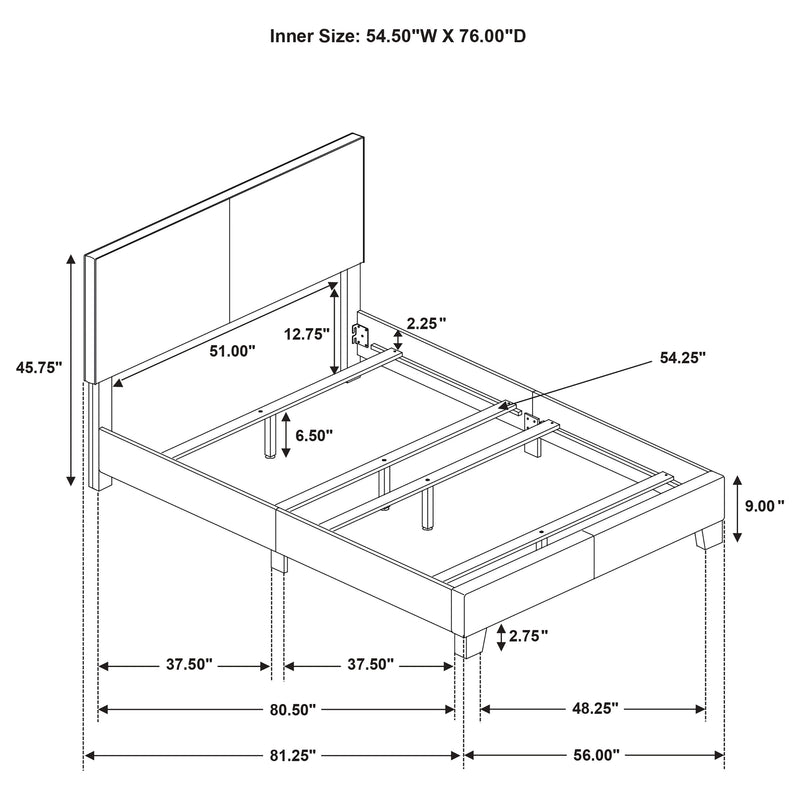 Dorian Panel Bed - Furniture City (CA)l
