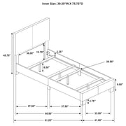 Dorian Panel Bed - Furniture City (CA)l