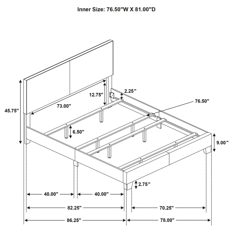 Dorian Panel Bed - Furniture City (CA)l