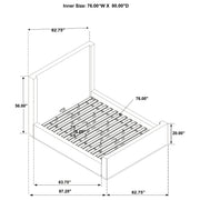 Nala Wingback Platform Bed - Furniture City (CA)l