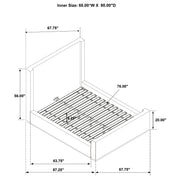 Nala Wingback Platform Bed - Furniture City (CA)l