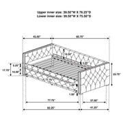 Mockern Daybed with Trundle - Furniture City (CA)l