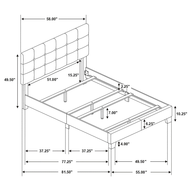 Mapes Panel Bed - Furniture City (CA)l