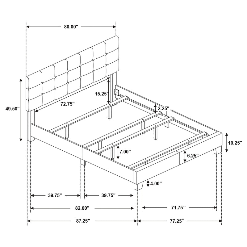 Mapes Panel Bed - Furniture City (CA)l