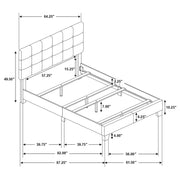 Mapes Panel Bed - Furniture City (CA)l