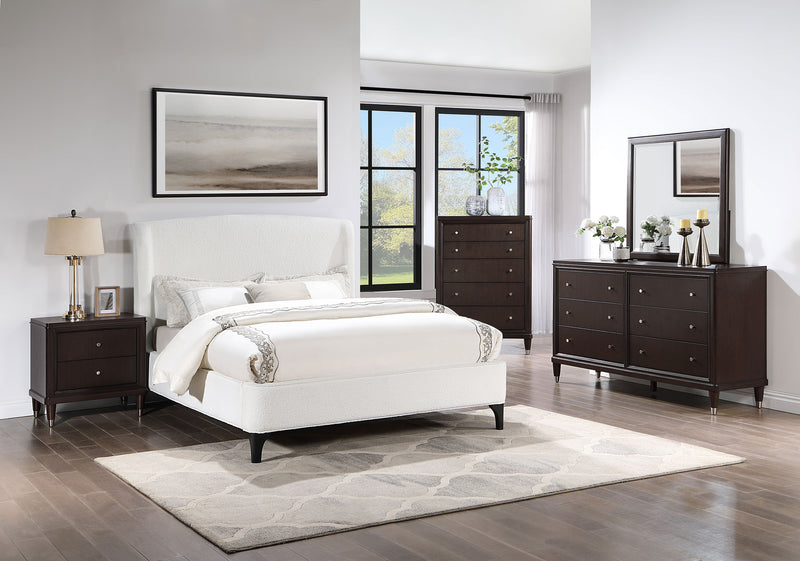 Mosby Wingback Platform Bed - Furniture City (CA)l