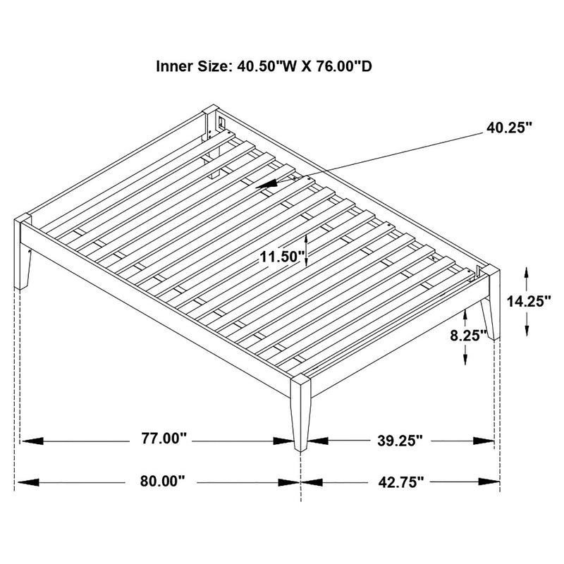 Hounslow Platform Bed Base - Furniture City (CA)l