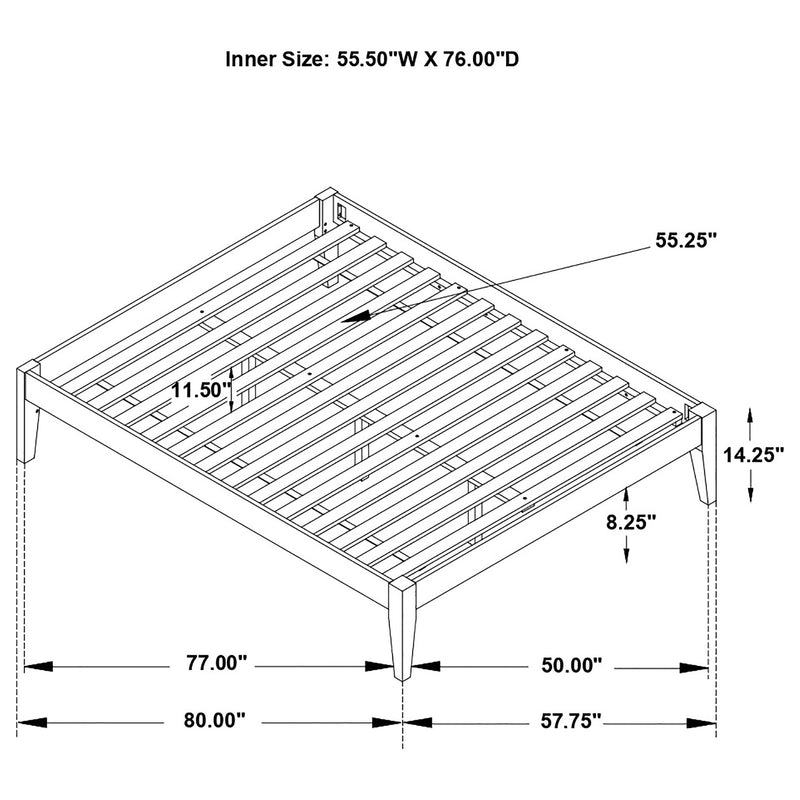 Hounslow Platform Bed Base - Furniture City (CA)l
