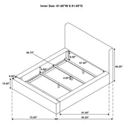 Rebecca Panel Bed - Furniture City (CA)l