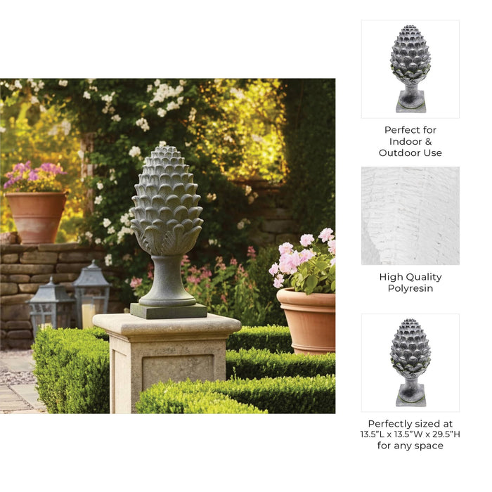 30x13-rustic-artichoke-statue-with-moss-grey-10
