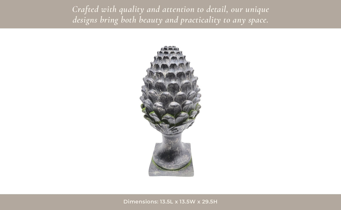 30x13-rustic-artichoke-statue-with-moss-grey-12