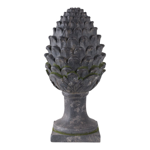 30x13-rustic-artichoke-statue-with-moss-grey-1
