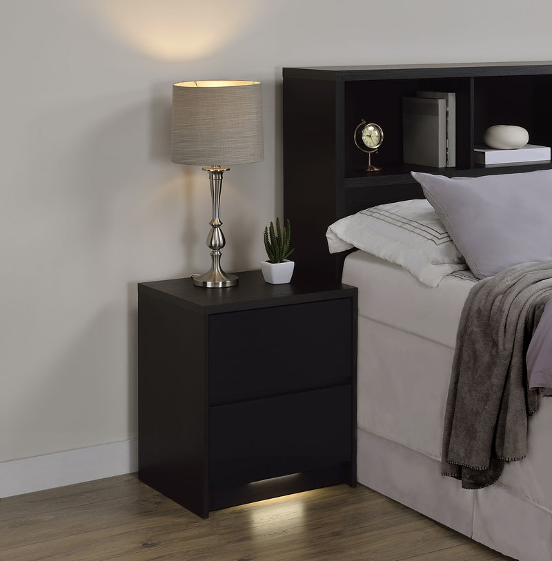 Westpark Nightstand with LED Lighting - Furniture City (CA)l