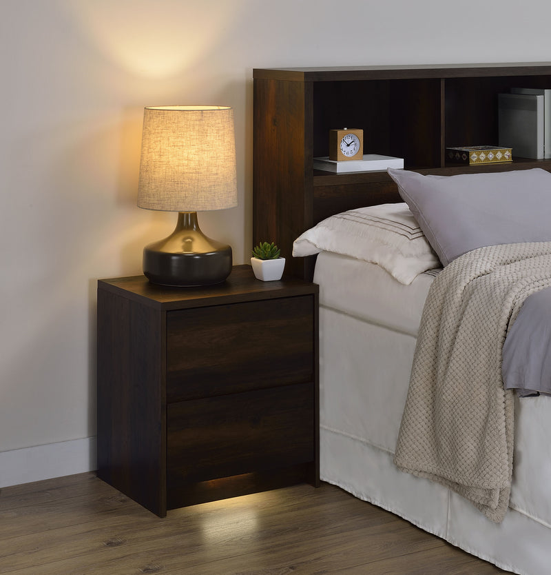 Westpark Nightstand with LED Lighting - Furniture City (CA)l