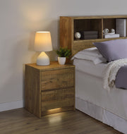 Westpark Nightstand with LED Lighting - Furniture City (CA)l
