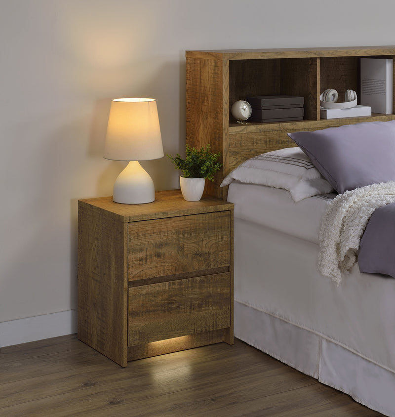 Westpark Nightstand with LED Lighting - Furniture City (CA)l