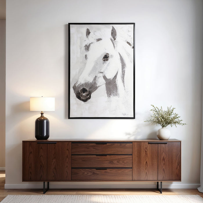 32x48-framed-handpainted-white-horse-8