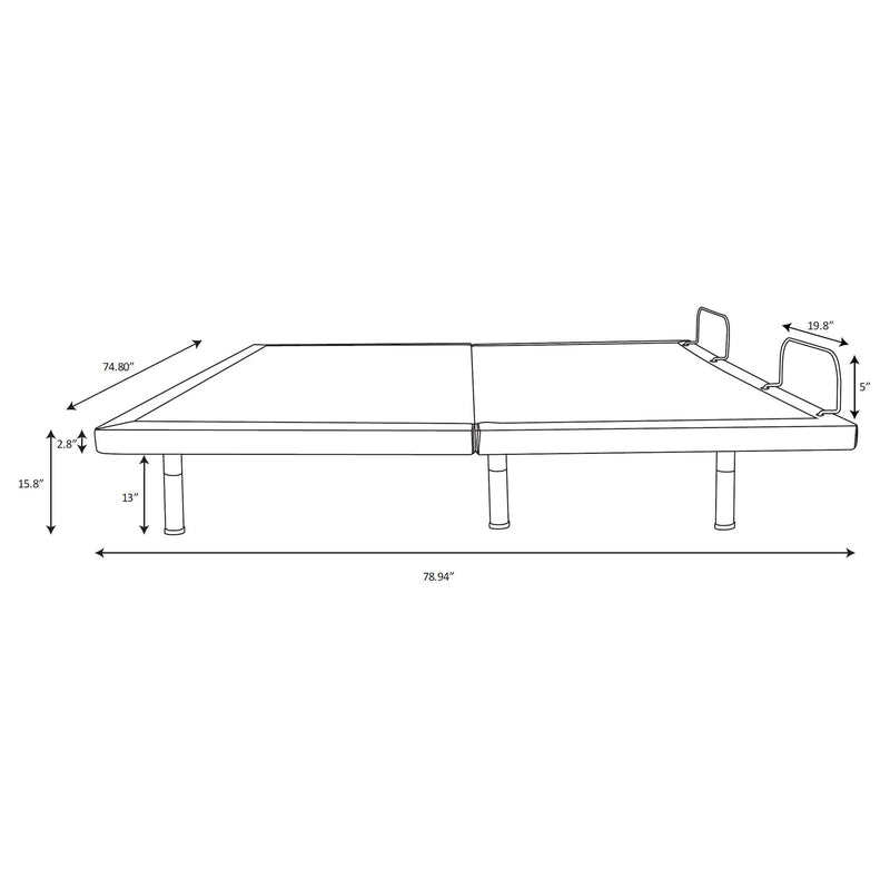 Clara Adjustable Bed Base - Furniture City (CA)l
