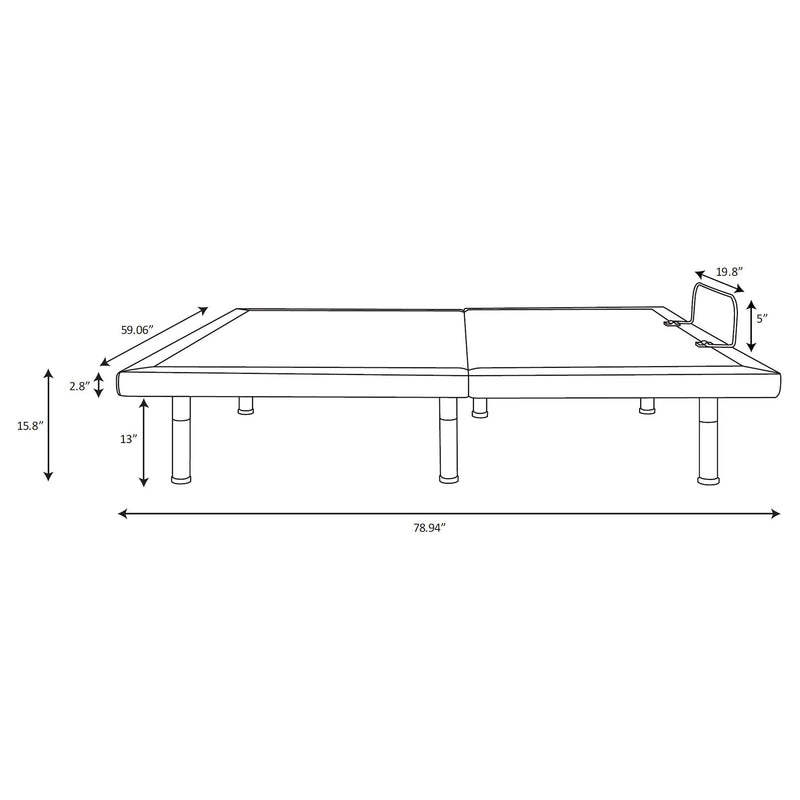 Clara Adjustable Bed Base - Furniture City (CA)l
