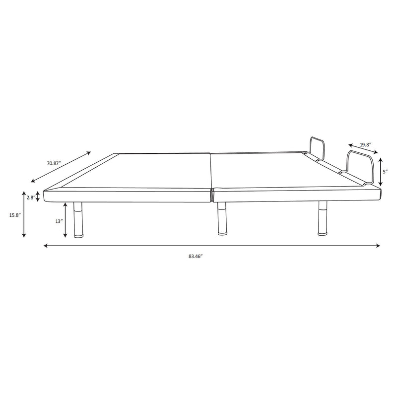 Negan Adjustable Bed Base - Furniture City (CA)l