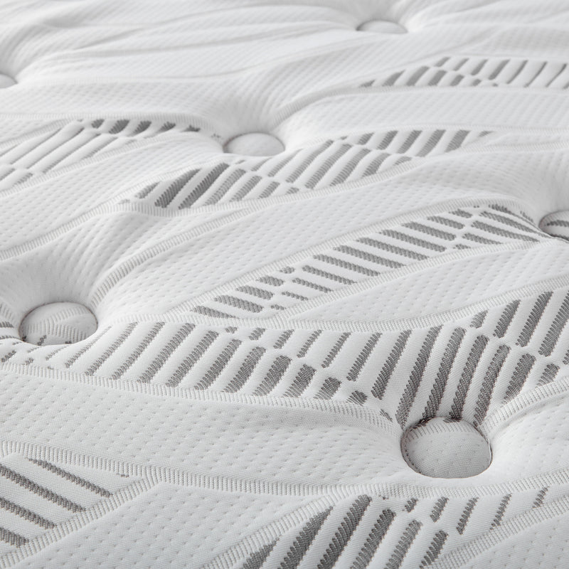 Hayes Medium Plush Pillow Top Hybrid Mattress - Furniture City (CA)l