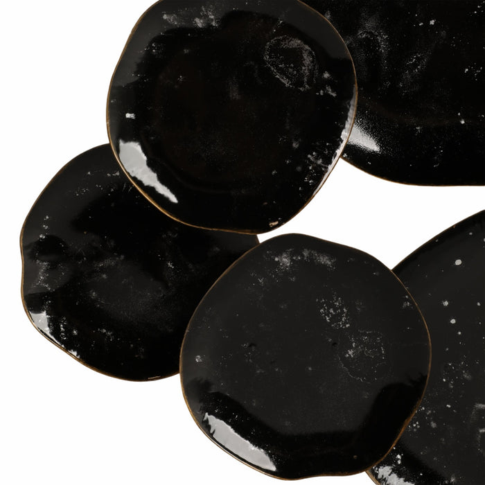 36-gold-rimmed-discs-metal-wall-decor-black-gold-4