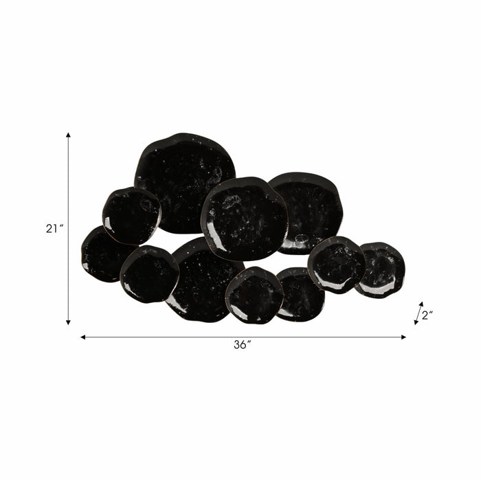 36-gold-rimmed-discs-metal-wall-decor-black-gold-7