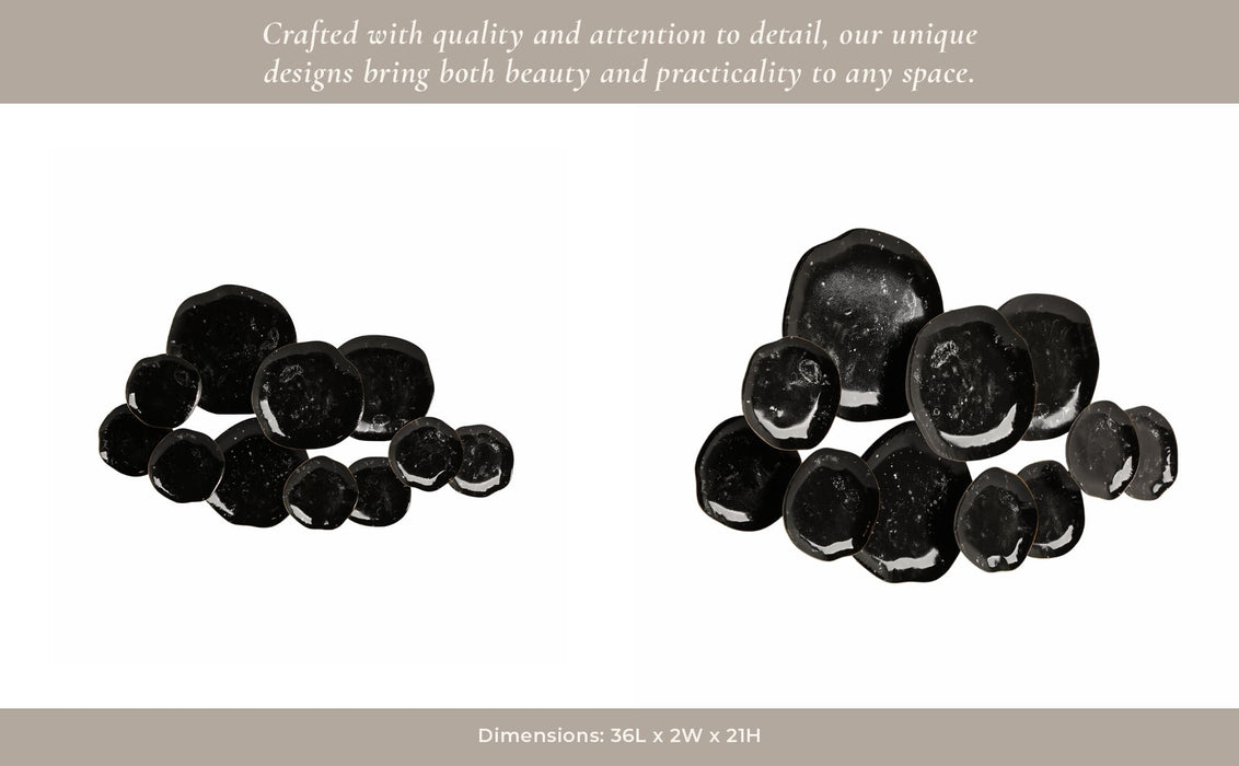 36-gold-rimmed-discs-metal-wall-decor-black-gold-9