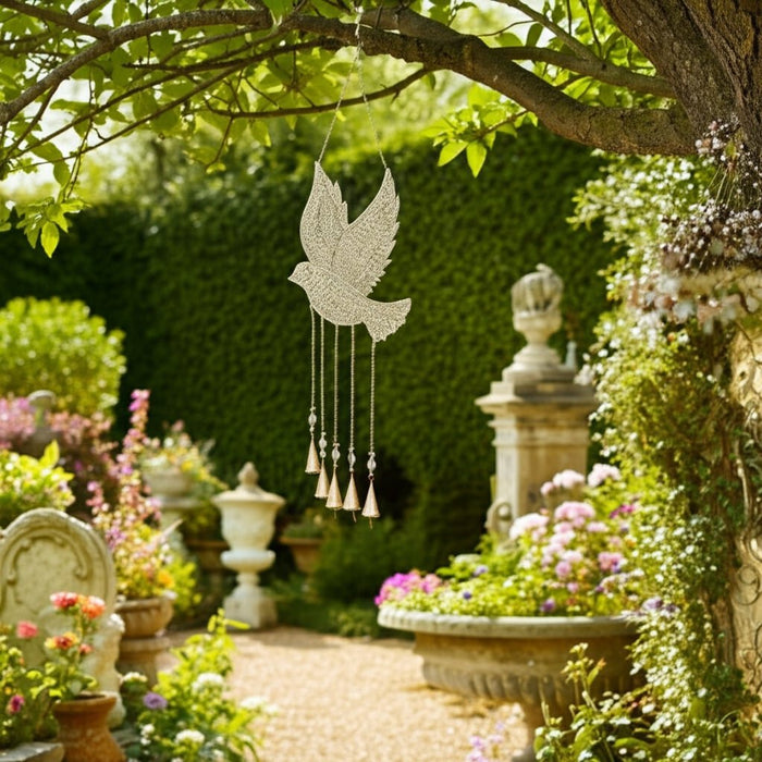 36-mosaic-dove-with-bells-silver-gold-11