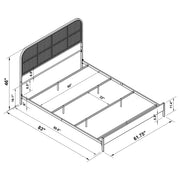 Amherst Panel Bed - Furniture City (CA)l