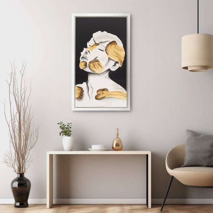 36x59-hand-painted-deep-thought-wht-gld-11