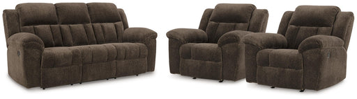 frohn-reclining-sofa-and-2-recliners-1