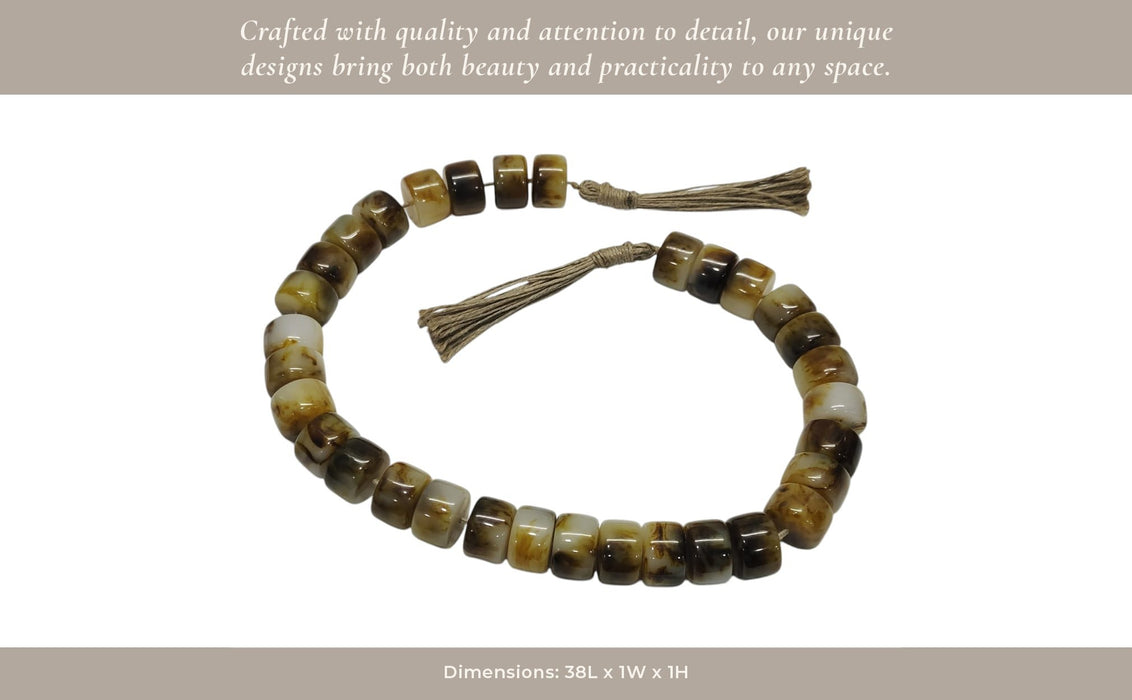 38-cylinder-1-resin-beaded-garland-brown-12