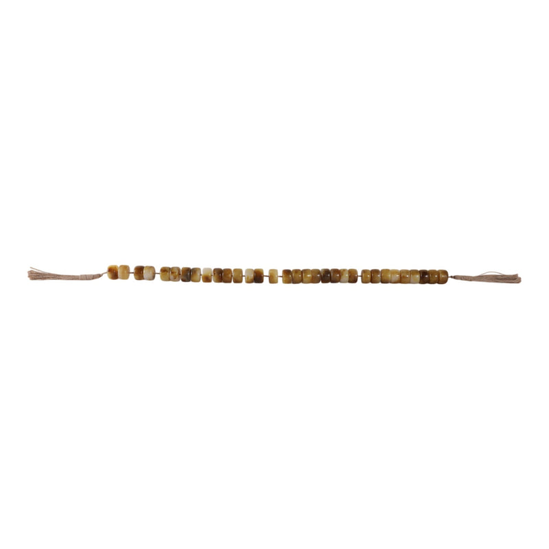 38-cylinder-1-resin-beaded-garland-brown-2