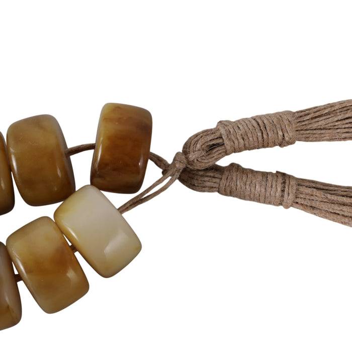 38-cylinder-1-resin-beaded-garland-brown-6