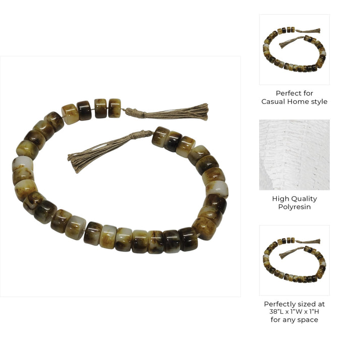 38-cylinder-1-resin-beaded-garland-brown-9