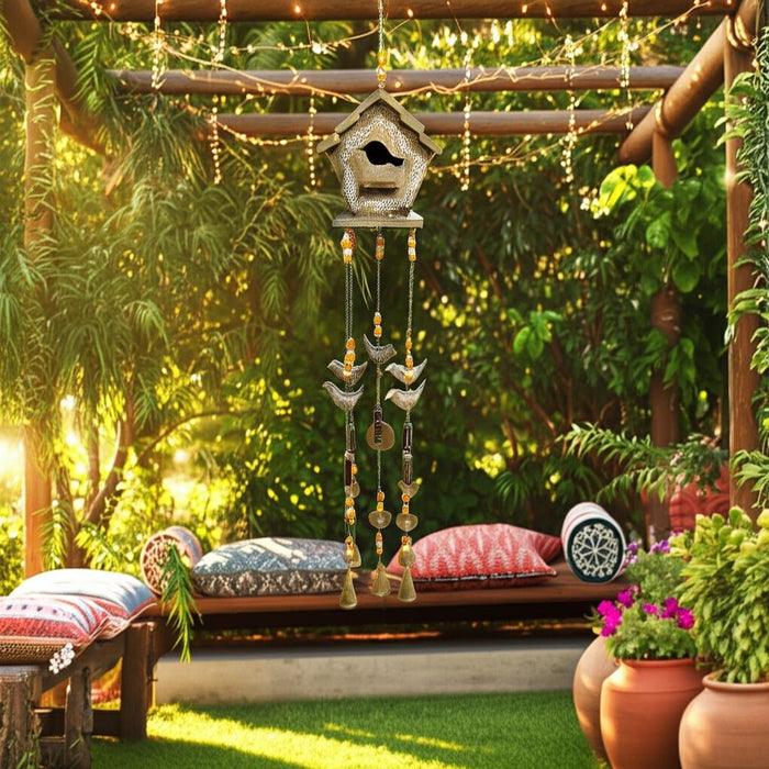 38x7-hand-painted-birdhouse-chime-brown-12