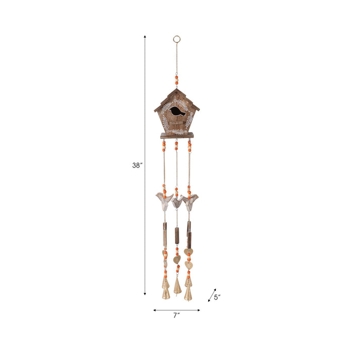 38x7-hand-painted-birdhouse-chime-brown-9